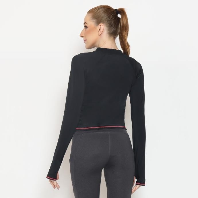 Jaket LG Zip Front Olahraga Sepeda / Berenang FITWEAR ZEA SLIMFIT LG