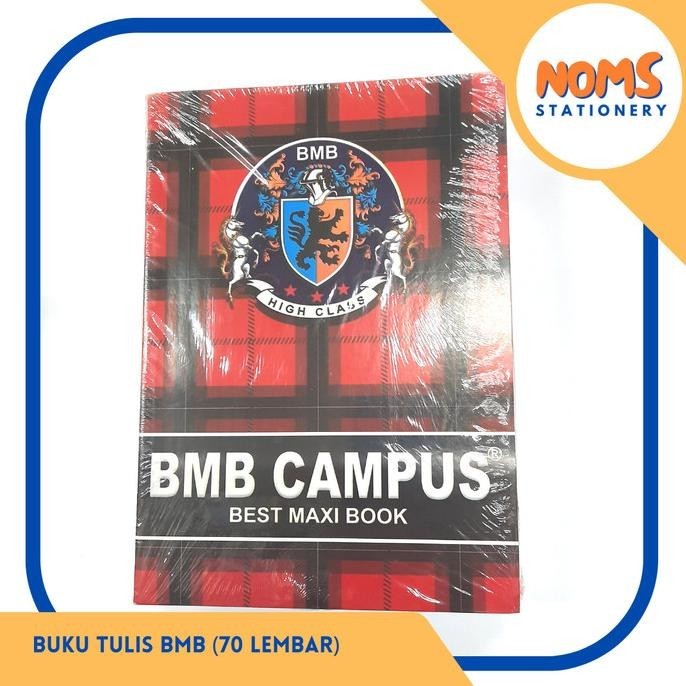 

NEW Buku Tulis BMB / BMC Isi 70 Lembar ( 1 Pack isi 10 Buku )