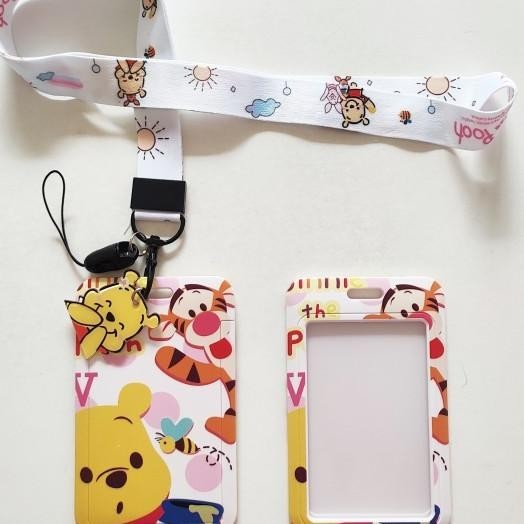 

Id Card Holder Name Tag Lanyard / Kalung Kartu Cute Winnie The Pooh