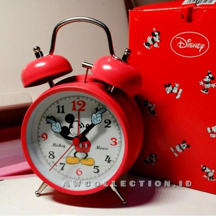 

Jam Weker Alarm Kring Besar Mickey Mouse DF-6045 | 2 Warna BS88