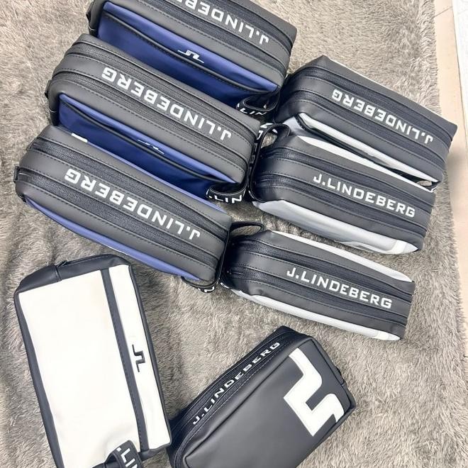 Hand Bag Ball Golf J.Lindeberg Ori - Tas Bola Golf Portable Pouch