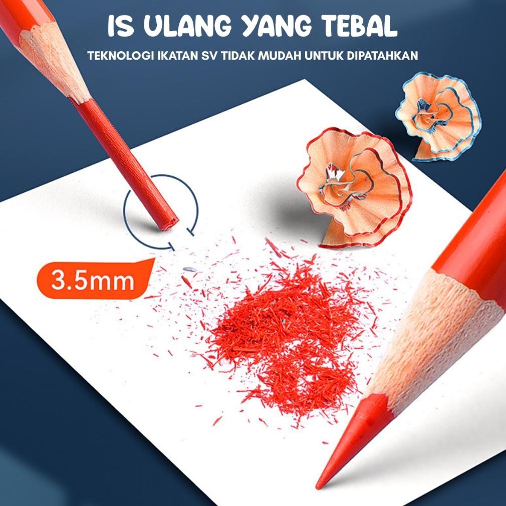 

[READY] Aimilo High Grade Oil Pencil Color Pensil Warna Minyak 48/72/120 Warna