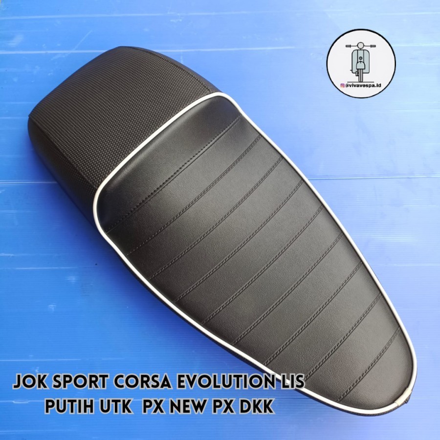 Jok Sport Corsa Evolution Lis Putih Utk Px New Px dkk