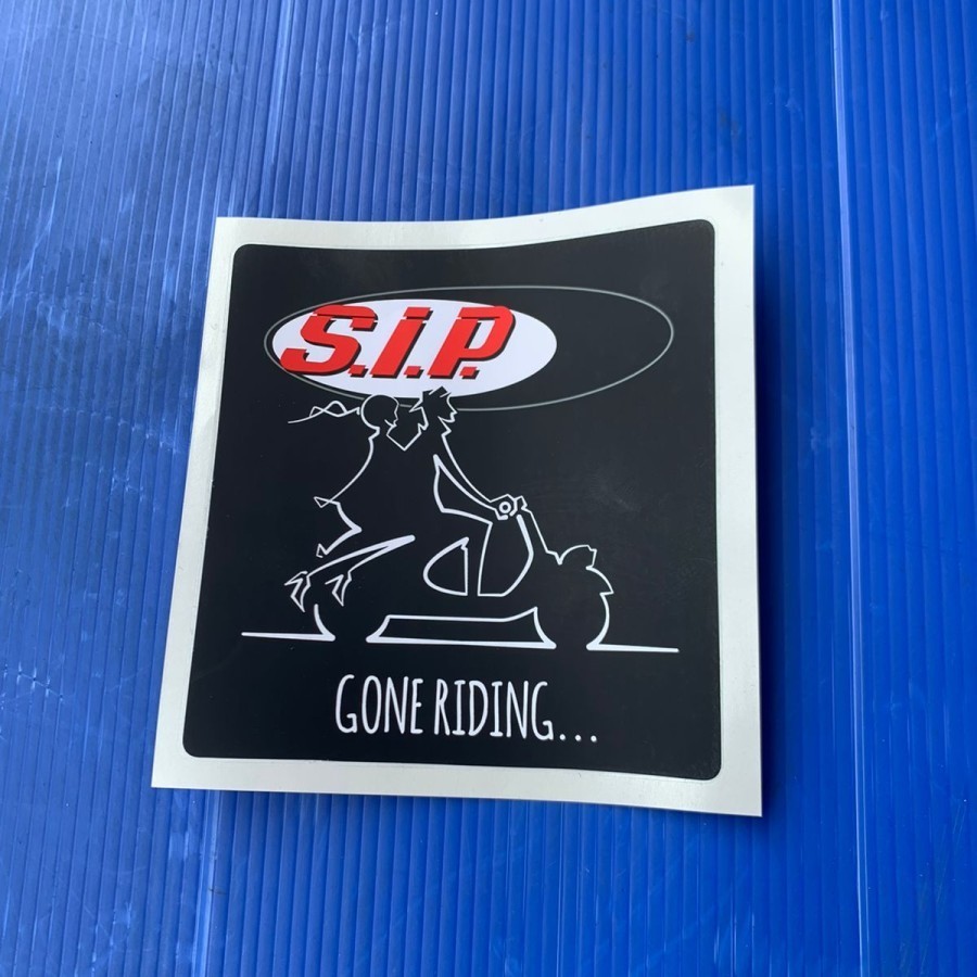 

Sticker Gone Riding by Sip Germany