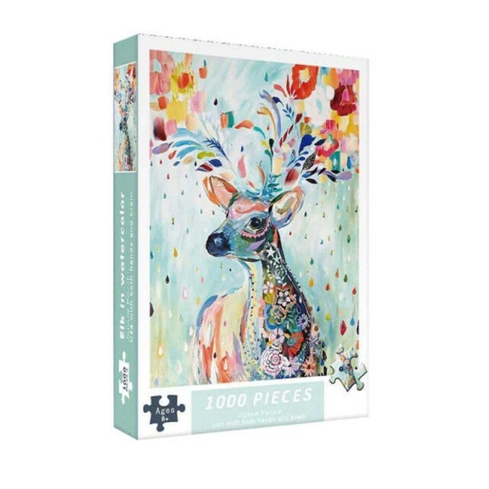 Aru Mainan Jigsaw Anak & Dewasa Wooden Puzzle 1000Pcs