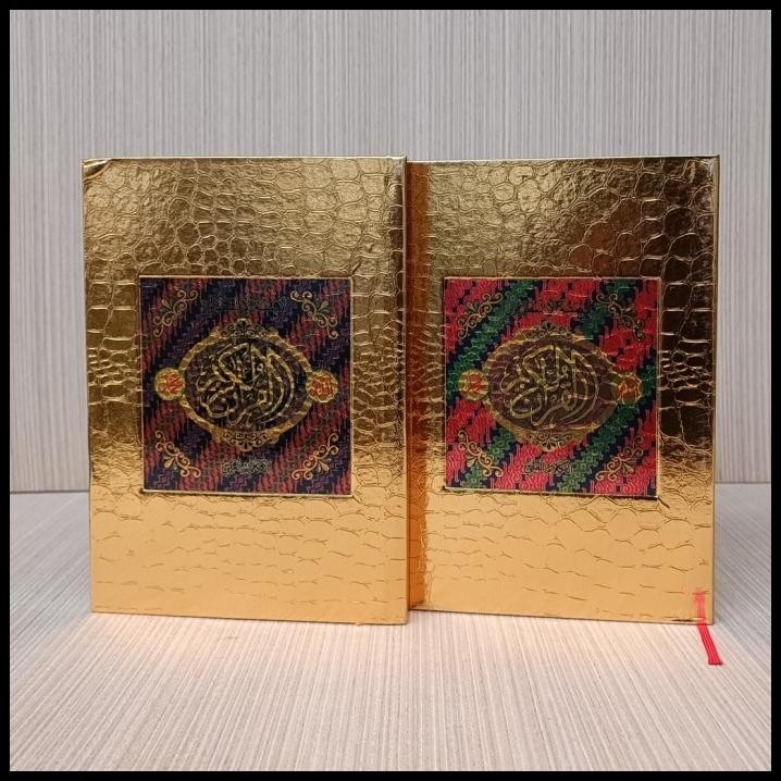 

Al-Quran Mushaf Cover Emas Uk Besar A4, Alquran Mushaf Tanpa Terjemah