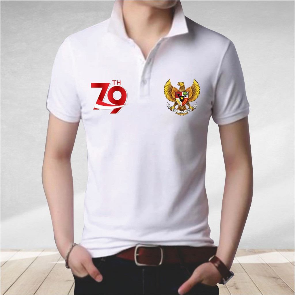 Kaos Merah Putih Dirgahayu Agustusan Kaos Panitia 17An Kaus 79 Th Unisex Garuda Hutri 17Agustus Bisa
