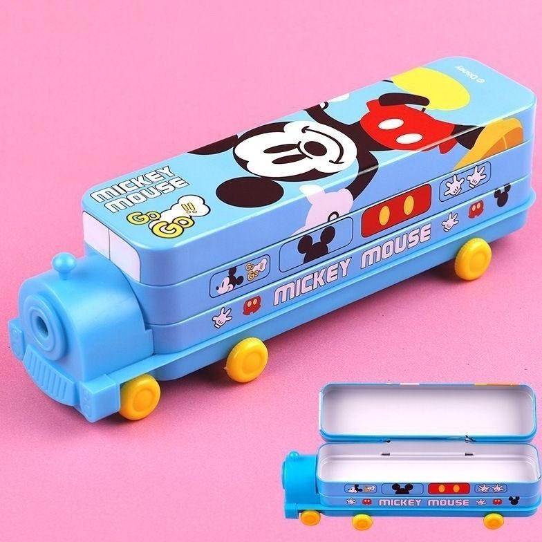 

ht-12 READY KOTAK PENSIL ANAK KALENG KERETA API SUSUN / PENCIL CASE TRAIN DISNEY / ALAT TULIS Viral