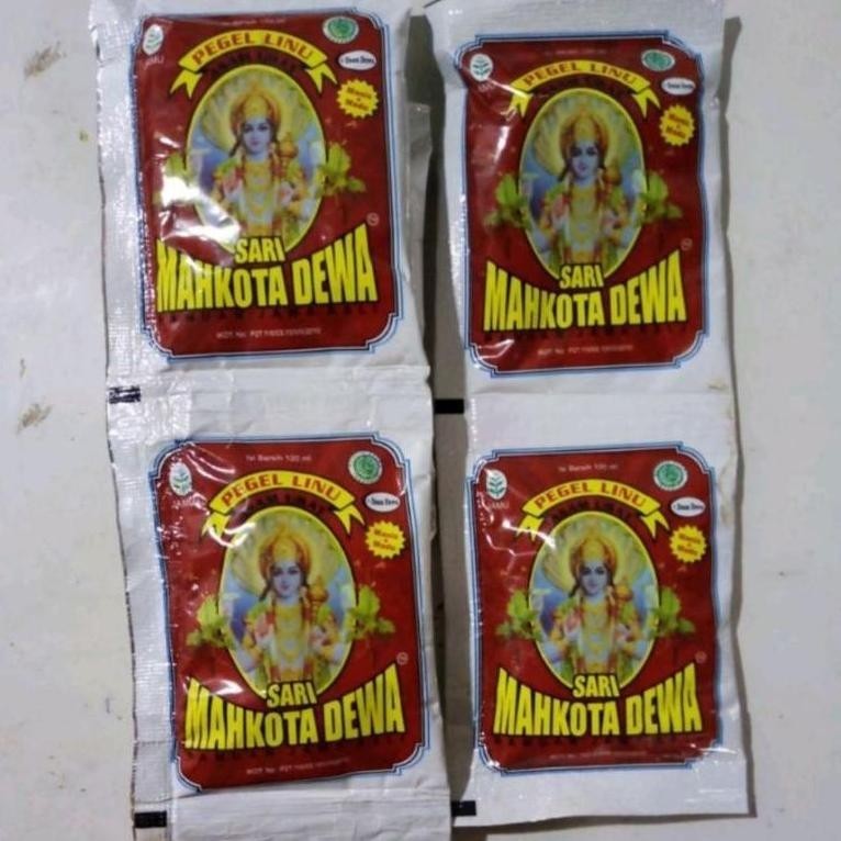 

Neww 12 Sachet- Jamu Sari Mahkota Dewa/ Jamu Tradisional / Jamu Mahkota Dewa Cair Obat Pegal Linu Asam Urat Ampuh