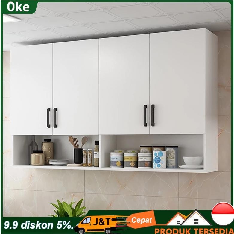 Rak Gantung Dapur/Kitchen Set 3 Pintu Minimalis/MINIMALIS RAK GANTUNG/Rak Dinding/lemari dapur/Rak D