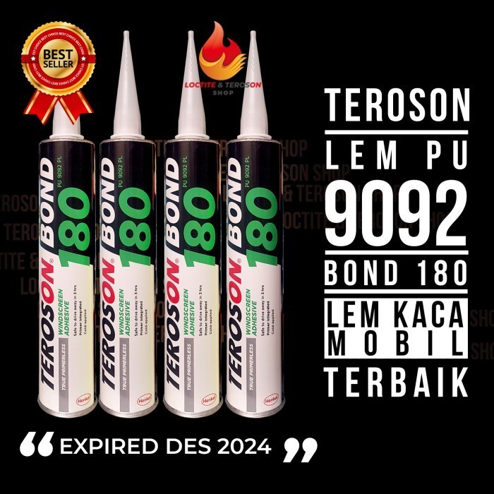 

LEM KACA MOBIL TERBAIK TEROSON PU 9092 PL POLIURETAN 310ml
