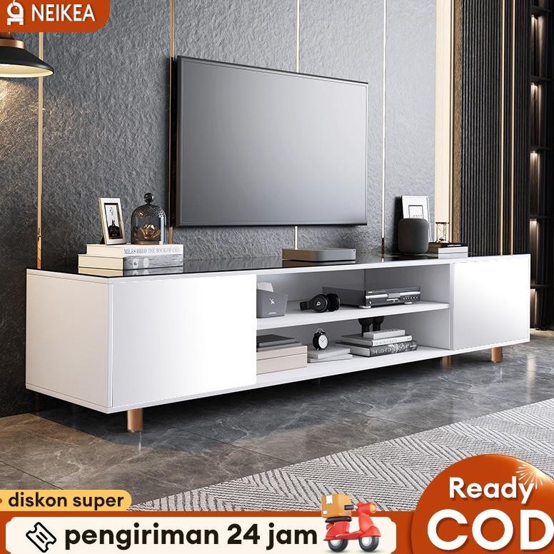 NK 180cm Meja TvKKabinet TvKRak tv Kayu/meja TV KayuKTV CabinetKLemari Tv Murah