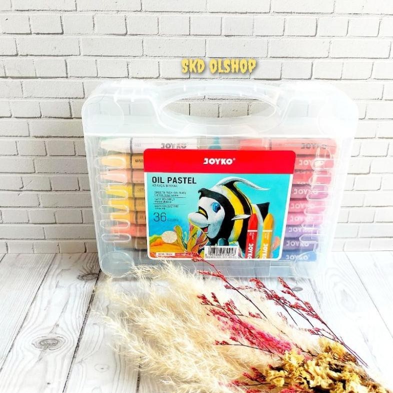 

Crayon Joyko Murah / Krayon Joyko Set / Oil Pastel Joyko 36 Pcs (6.6)