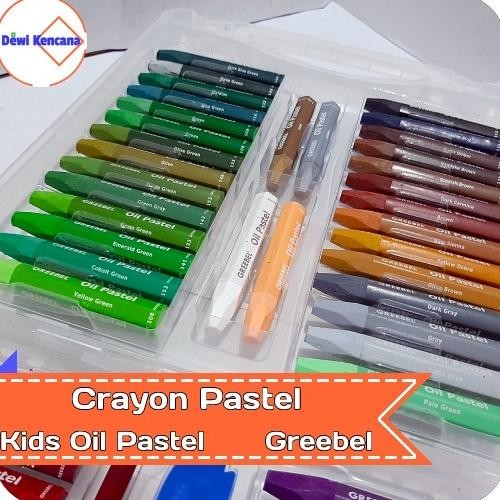 

Crayon Oil Pastels Kids 36 - Kids 48 - Kids 55 Greebel (Lagi Viral)