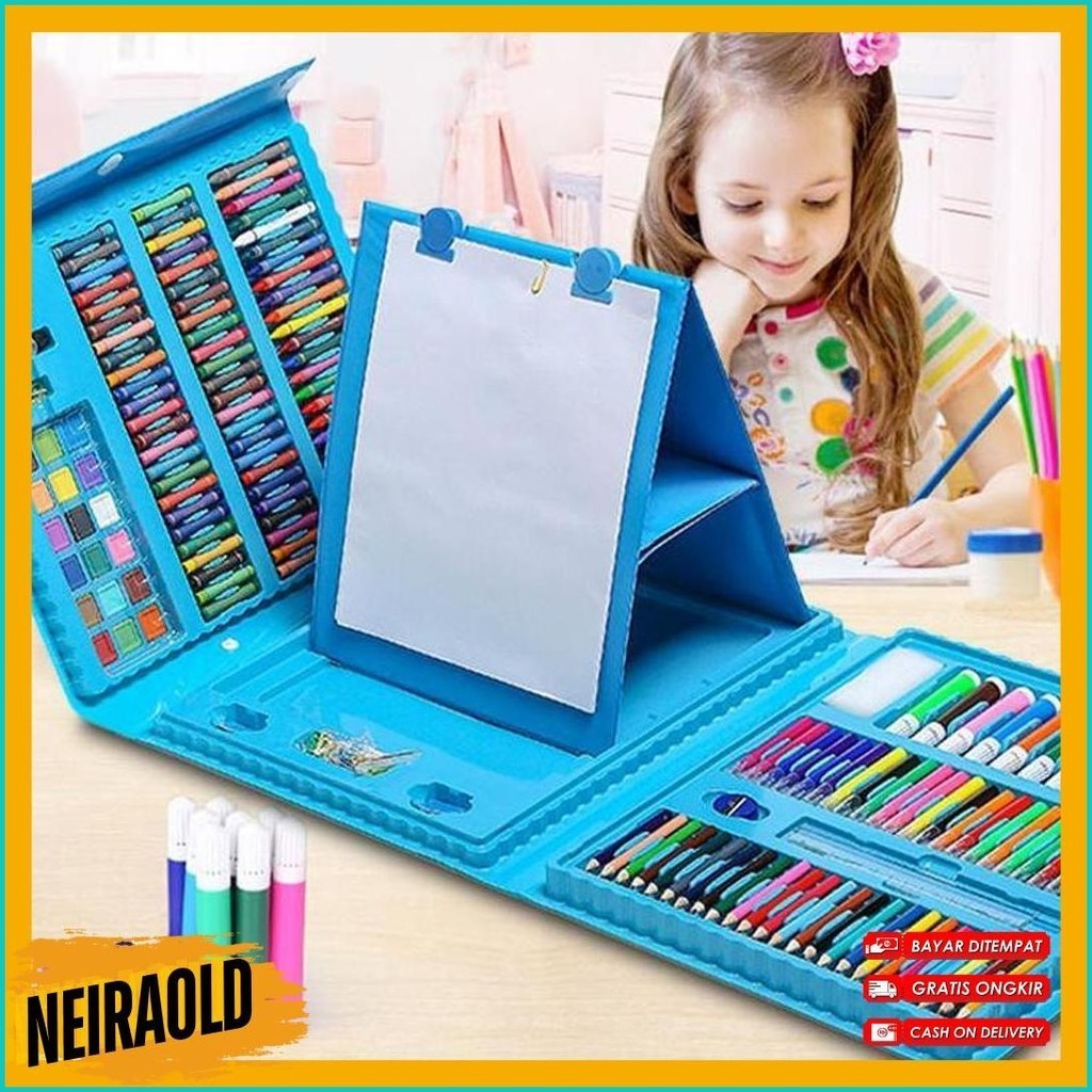 

Crayon Set / Crayon Mewarnai 208 Pcs & 150 Pcs Warna / Pensil Krayon Warna Alat Menggambar Atau Mewarnai (Lagi Rame)
