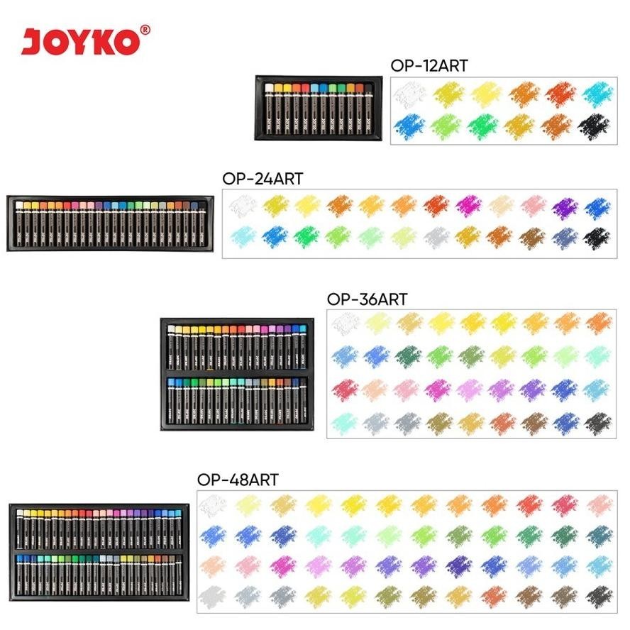 

Crayon Oil Pastel Artist Joyko Op-Art 48 (Murmer)