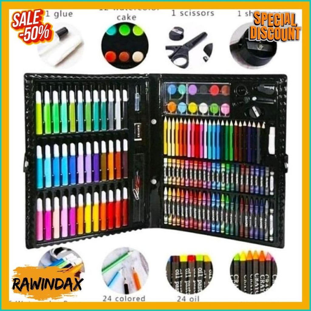 

Kazari Crayon Mewarnai Anak Set 150 Pcs (Order Sebelum Ketinggalan)