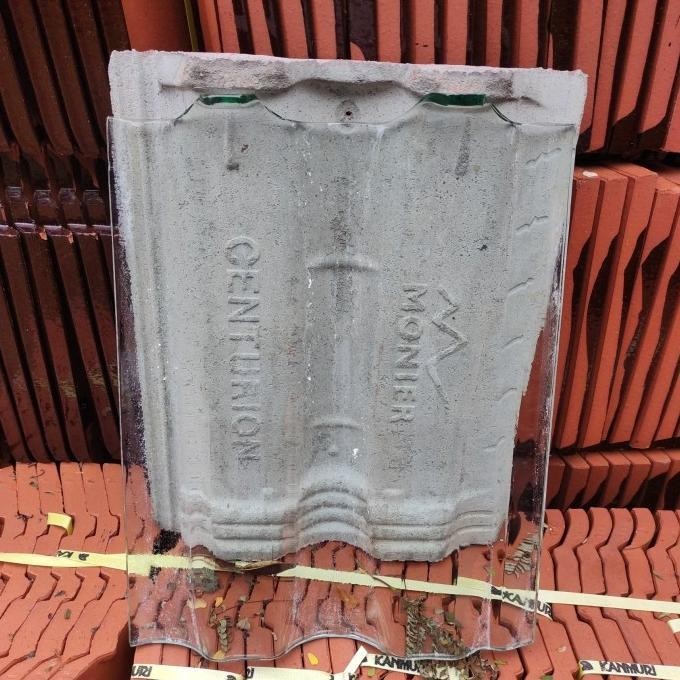 genteng kaca centurion gelombang tebal 8 MM GM