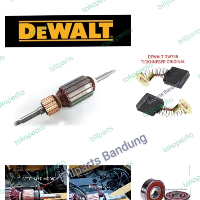 *$*$*$*$] Armature DW735 ketam duduk Dewalt tickhneser planer angker DW 735
