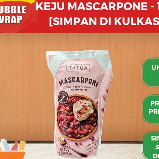 

Tatua Mascarpone / Keju Mascarpone - 1Kg Halal