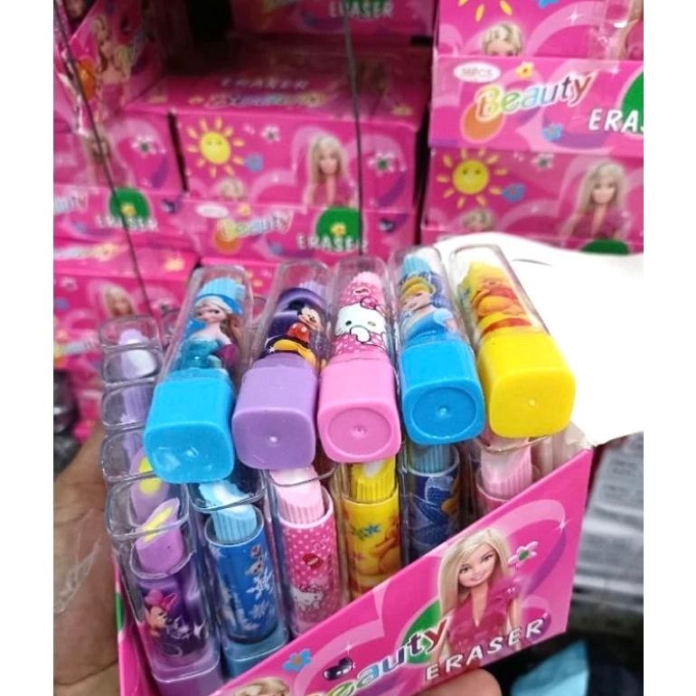 

Big Sale 36Pcs Penghapus Karakter Lipstik Cod