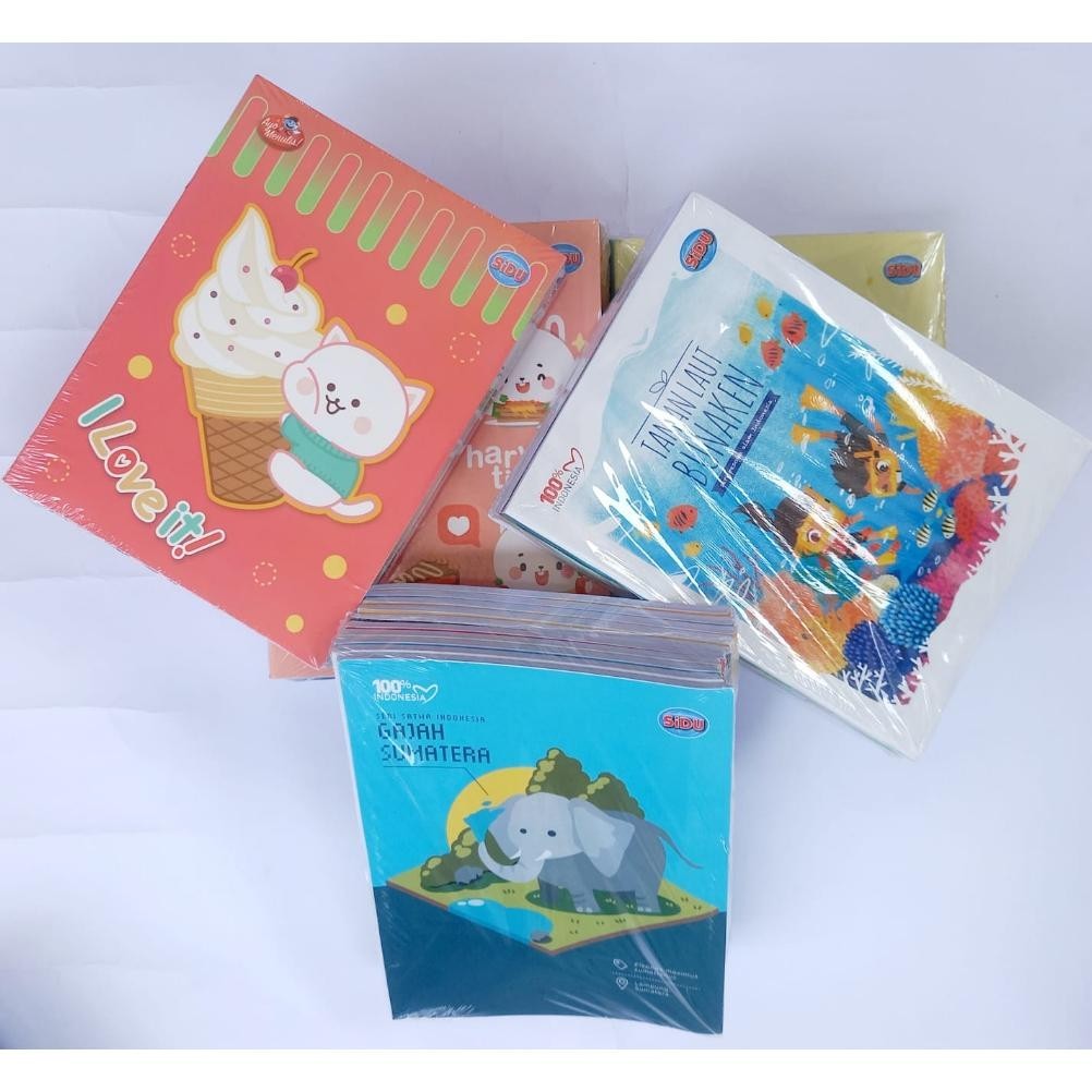 

Cuci Gudang (Promo Gratis) Buku Tulis Sidu Isi 10 Pcs Buku Gratis 10 Pcs Sampul Coklat, 2 Pcs Pensil 2B BisaCod