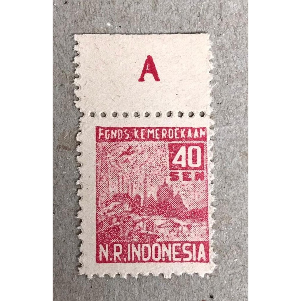 

Bombastic!! Psa123-Perangko Prangko Indonesia Revolusi Sumatera,40 Sen