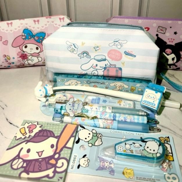 

Promo Gila Kotak Pensil Sanrio Set 9Items / Back To School Edition/ Hampers Anak/ Hampers Ulang Tahun Cod