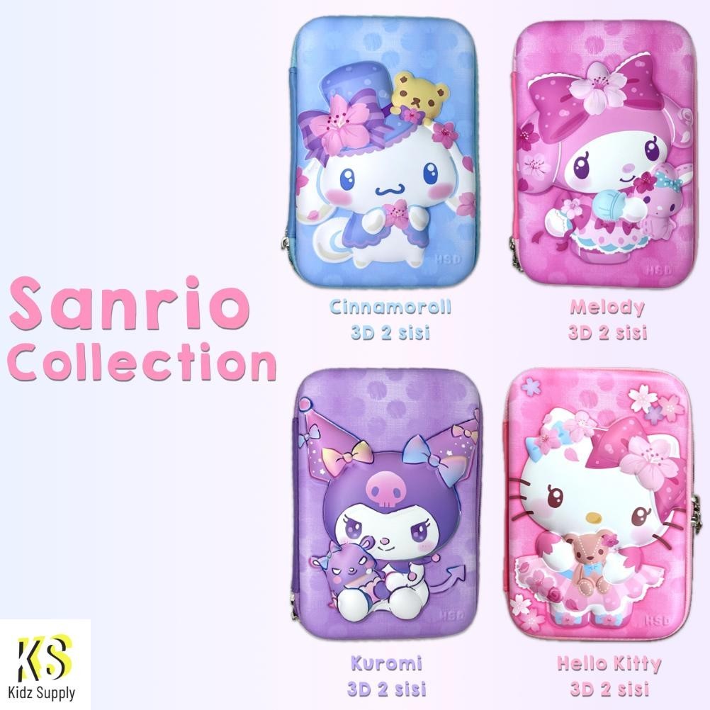 

Cuci Gudang Tempat Pensil Kuromi Kotak Pensil Anak Perempuan Kuromi Hardcase 3D Timbul Gambar Unicorn Hello Kitty Kuromi Melody Cinamoroll Pencil Case Kuromi Viral