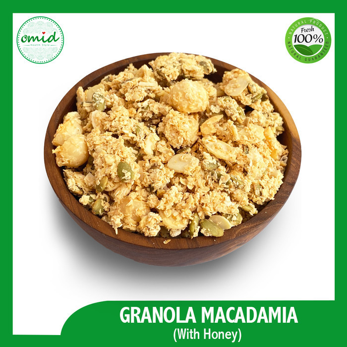 

Granola Macadamia Honey No Sugar 250gr K02