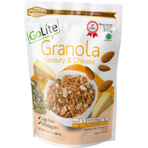 

(SEREAL) GO LITE GRANOLA SAVOURY & CHEESY 300GR K02