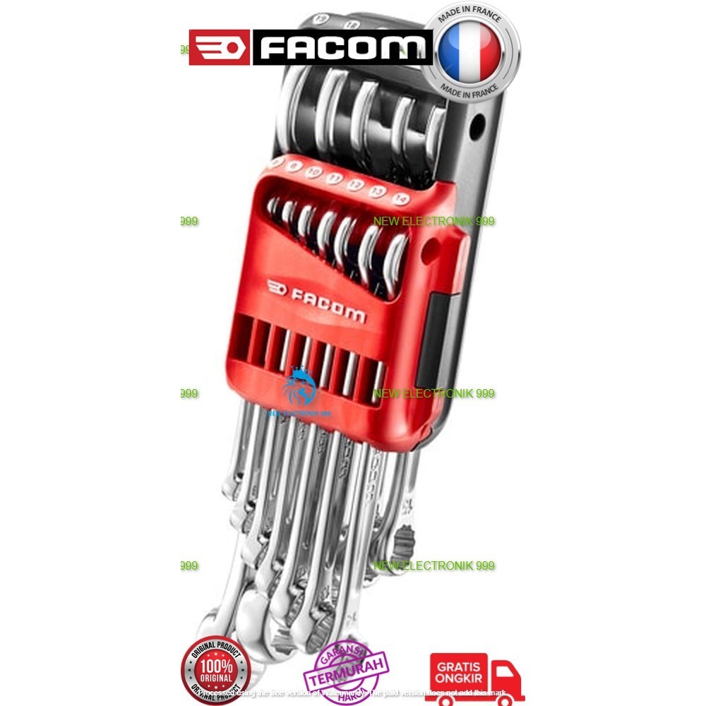 FACOM COMBINATION WRENCH METRIC SET 440.JP12A 10157934