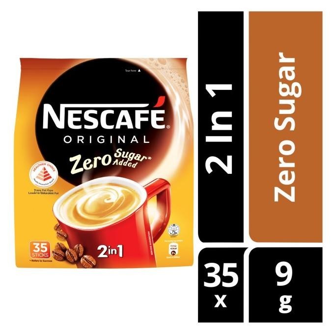 

Silahkan Gan Nescafe Original 2 in 1 Zero Sugar Added / Tanpa Gula Singapore