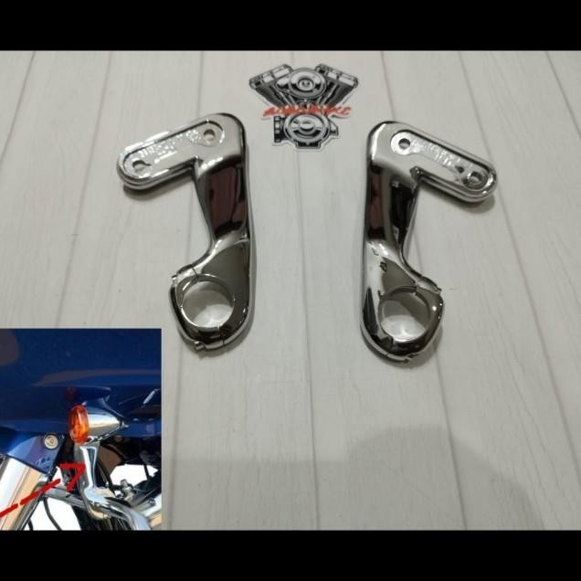 Bracket Support Fairing Harley Roadglide 2010- 2013 Chrome