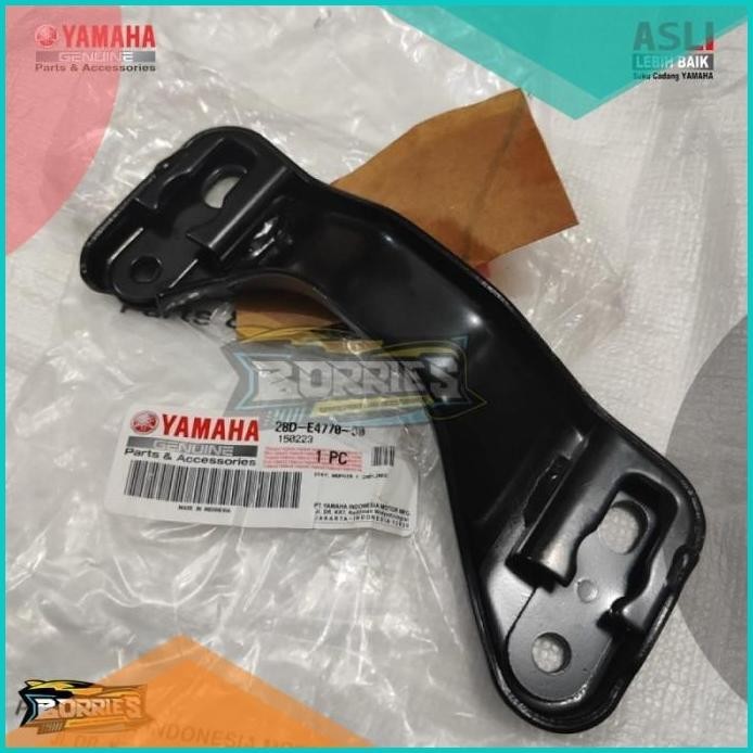 BREKET DUDUKAN KNALPOT MIO SPORTY SMILE ORIGINAL 8JVLZ4 sparepart