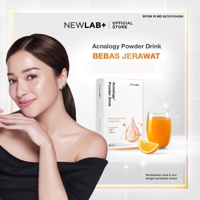 populer] Beaudelab Acnalogy Powder Drink Obat Minum Jerawat
