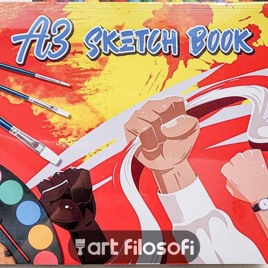 

Kiky Sketchbook A3 | Buku Gambar
