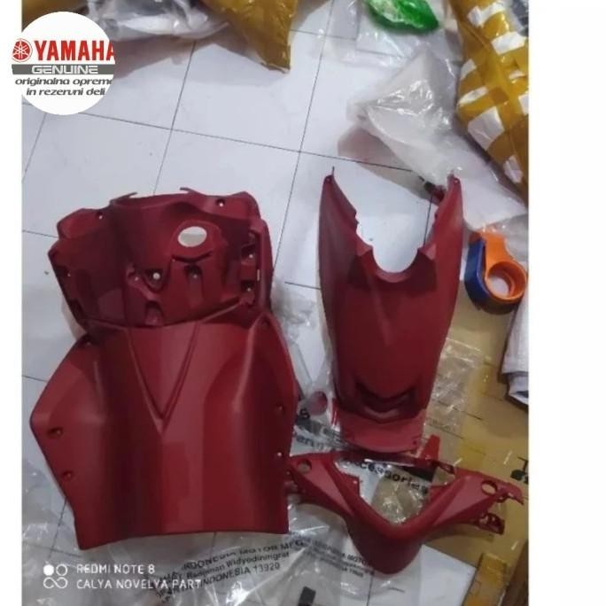 Cover Body Kasar Tengah Xeon Gt 125 Merah Original
