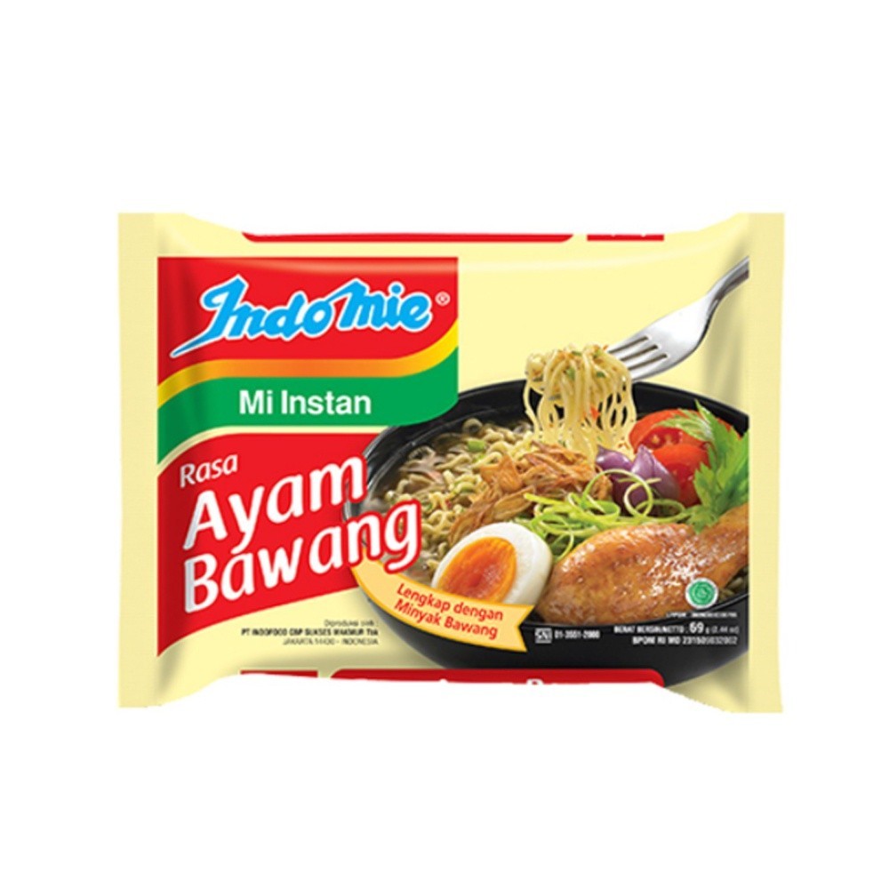 

PROMO CUAN Indomie Kuah Rasa Ayam Bawang 70g /E21