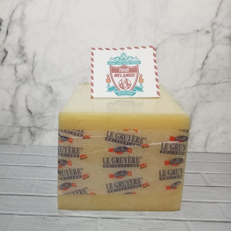 

Le Gruyere Switzerland Cheese 500 gr | Keju Swiss Gruyer | Gruyerre