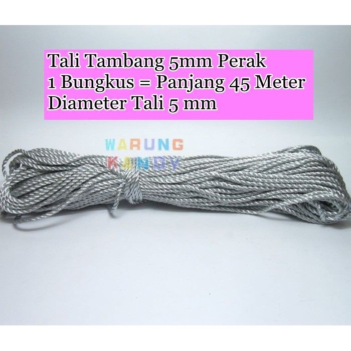 %%%%] Tali Tambang 5mm Perak