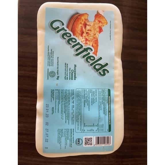 

(DISKON) Greenfields Keju Mozzarella Cheese 1 kg Mozarella Mozarela Mozzarela