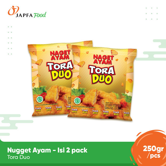 

Tora Duo Nugget Ayam 250gr - Isi 2 pack