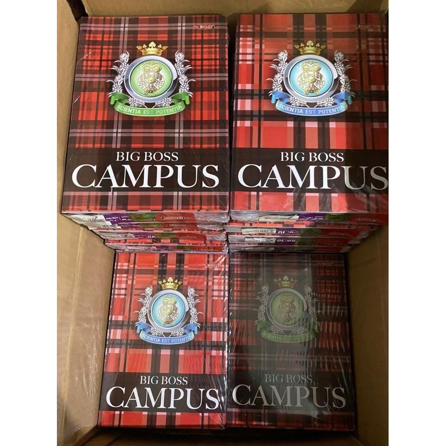 

Buku Tulis BOXY BIG BOSS SIDU CAMPUS 50 lembar 1 pak 10pcs MURAH BAGUS