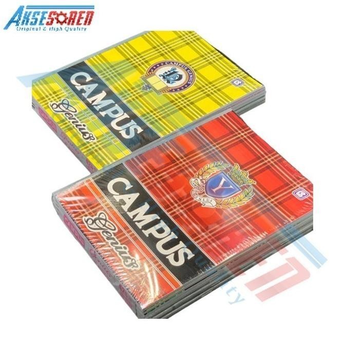 

Buku Tulis Campus Genius 42 Lembar [1 Pack/6 Buku] Boxy Kampus 1 Pak