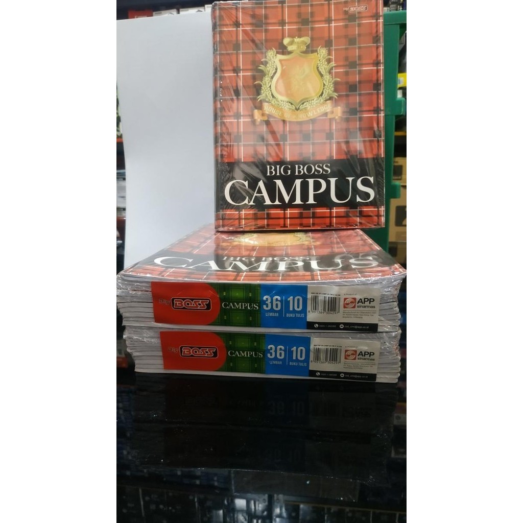 

Buku Tulis 36 Lembar 10 Buku - Big Boss Campus