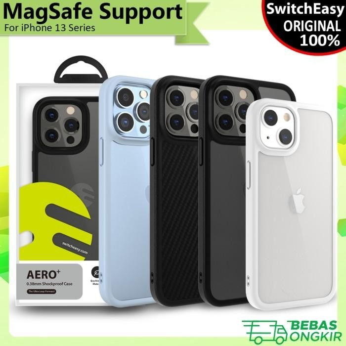 Original Case iPhone 13 Pro Max Mini SwitchEasy Aero Plus Casing Import Premium
