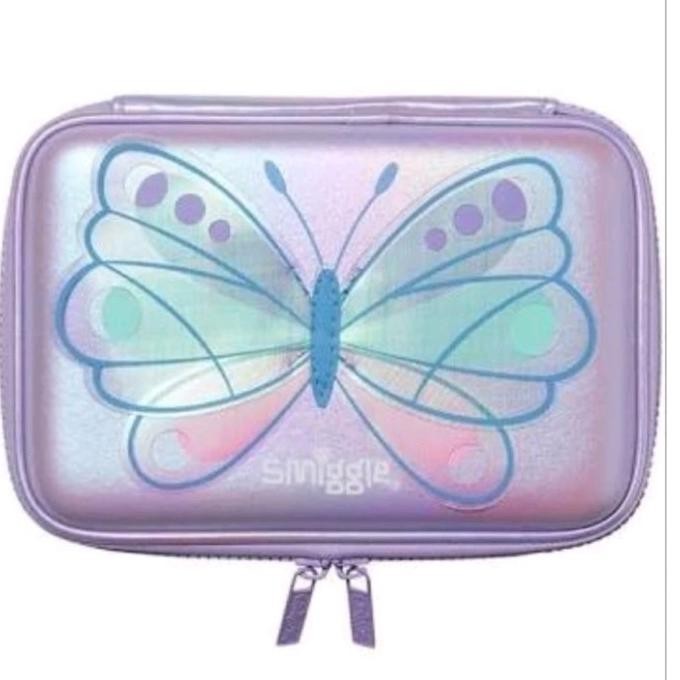 

Smiggle Flutter Butterfly Backpack, Bento Box, Pencil Case, Botol/Kado