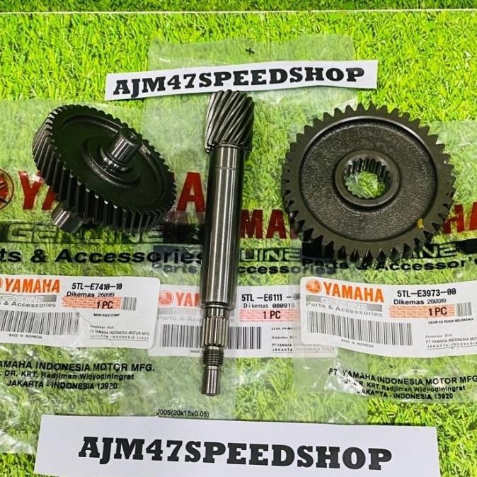 Gigi Rasio Set 5Tl Gir Gardan Gir As Roda As Pully Mio Lama Mio Smile