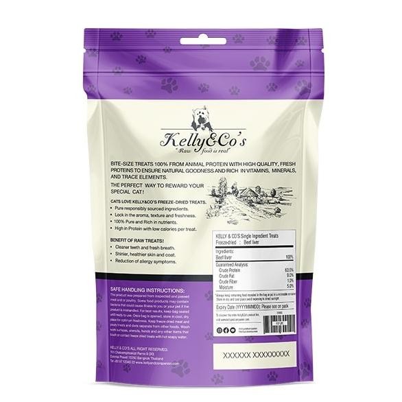 

Kelly & CO's Freeze Dried Raw Feline Treat Cat Snack Kucing Natural CS